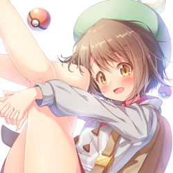 This is a pixiv picture whose title is 女主人公(剣盾).