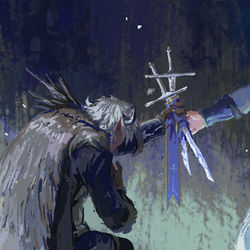 This is a pixiv picture whose title is 【PFLS】Η μοίρα.
