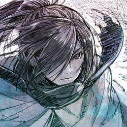 This is a pixiv picture whose title is どろろ.