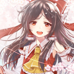 This is a pixiv picture whose title is 桜のリズムにのせて.