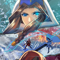 This is a pixiv picture whose title is 【PFLS】現れては消える翼のような.