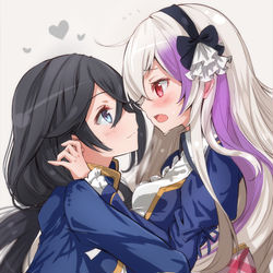 This is a pixiv picture whose title is チトセとアイラ.