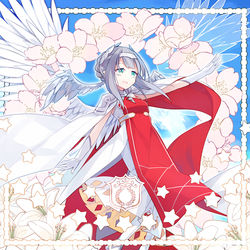 This is a pixiv picture whose title is 【PFLS】片翼のジュリエッタ.
