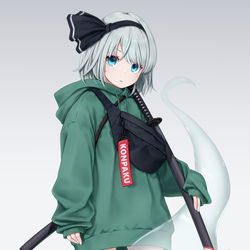This is a pixiv picture whose title is KONPAKU.