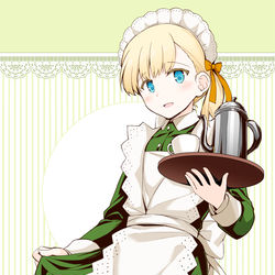 This is a pixiv picture whose title is メイド神鷹ちゃん.