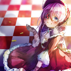This is a pixiv picture whose title is ロリータメグメグ.