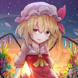 This is a pixiv picture whose title is トワイライトガーデン.