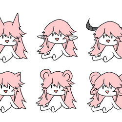 This is a pixiv picture whose title is Choose your fav Yae ears.