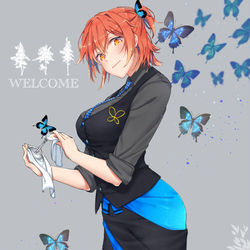 This is a pixiv picture whose title is バーテンダーぐだ子.