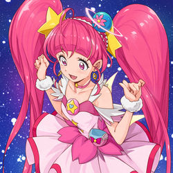 This is a pixiv picture whose title is キュアスター.
