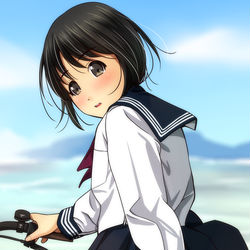 This is a pixiv picture whose title is 今日の一枚2107 (0:40+1:00+0:50).