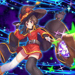 This is a pixiv picture whose title is 爆裂☆紅伝説.
