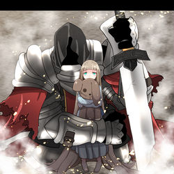 This is a pixiv picture whose title is 【PFLS】亡国の第三泣き虫王女【エルダーグラン】.