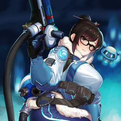 This is a pixiv picture whose title is オーバーウォッチのメイ.