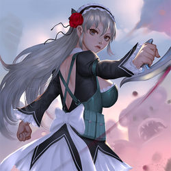 This is a pixiv picture whose title is 魔法少女特殊戦あすか.