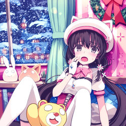 This is a pixiv picture whose title is 魔法少女かなえ.