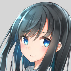 This is a pixiv picture whose title is 朝潮.