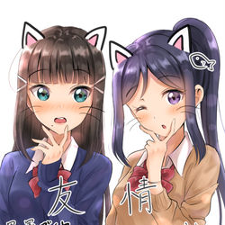 This is a pixiv picture whose title is 初めてのプリ.