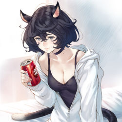 This is a pixiv picture whose title is Dr Pepper.