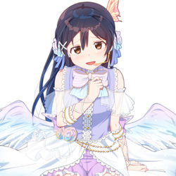 This is a pixiv picture whose title is 園田海未生誕祭2019.