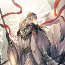 This is a pixiv picture whose title is 仮の預言者様.