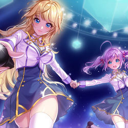 This is a pixiv picture whose title is Stage.