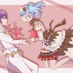 This is a pixiv picture whose title is ♡.