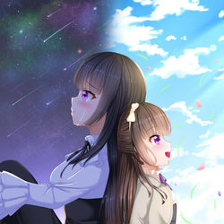 This is a pixiv picture whose title is 最後.