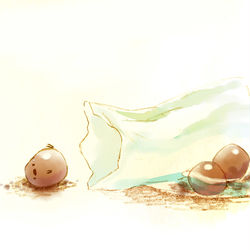 This is a pixiv picture whose title is 渡し忘れチョコボール.