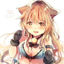 This is a pixiv picture whose title is えろねこ.