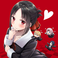 This is a pixiv picture whose title is 四宮かぐや.