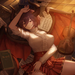 This is a pixiv picture whose title is グレア.