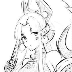 This is a pixiv picture whose title is 神罰妖刀.
