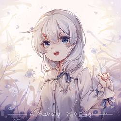 This is a pixiv picture whose title is 德丽莎.