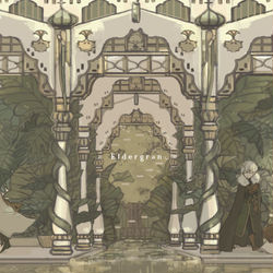 This is a pixiv picture whose title is 【PFLS】願君武運昌隆【エルダーグラン】.