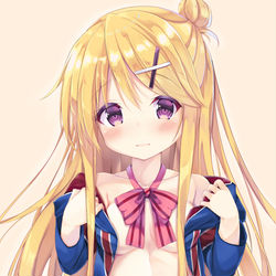 This is a pixiv picture whose title is はだいろモザイク.