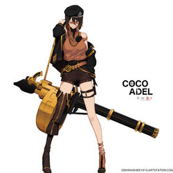 This is a pixiv picture whose title is RWBY 3.0 : Coco.