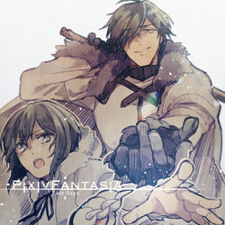 This is a pixiv picture whose title is 【PFLS】compasses.