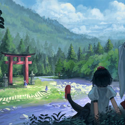 This is a pixiv picture whose title is 無題.