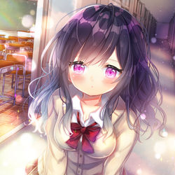This is a pixiv picture whose title is ジッ・・・.
