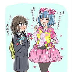 This is a pixiv picture whose title is はじめての原宿🍬🍭.