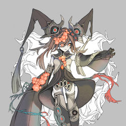 This is a pixiv picture whose title is 【PFLS】双子帽子のラスティカ【エルダーグラン】.