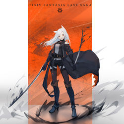 This is a pixiv picture whose title is 【PFLS】灾刃：  Lorna.