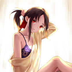 This is a pixiv picture whose title is かぐや様は告らせたい.