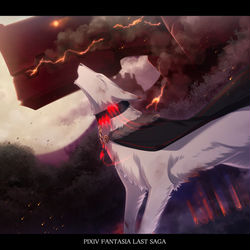 This is a pixiv picture whose title is 【PFLS】月響.