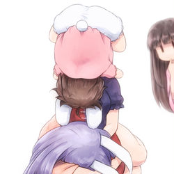 This is a pixiv picture whose title is こらこら.