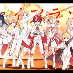 This is a pixiv picture whose title is 【PFLS】ファイアランドサガ.