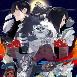 This is a pixiv picture whose title is 我ら！！銀獣兵団SilveryTail！！！.