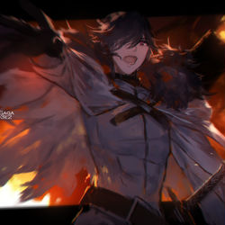 This is a pixiv picture whose title is 【PFLS】 -崩壊の翼 st.2.0-.