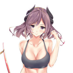 This is a pixiv picture whose title is 霧島.